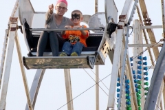 Ben Kleppinger/ben.kleppinger@amnews.com
Ferris wheel riders enjoy the view from above the Boyle County Fair.