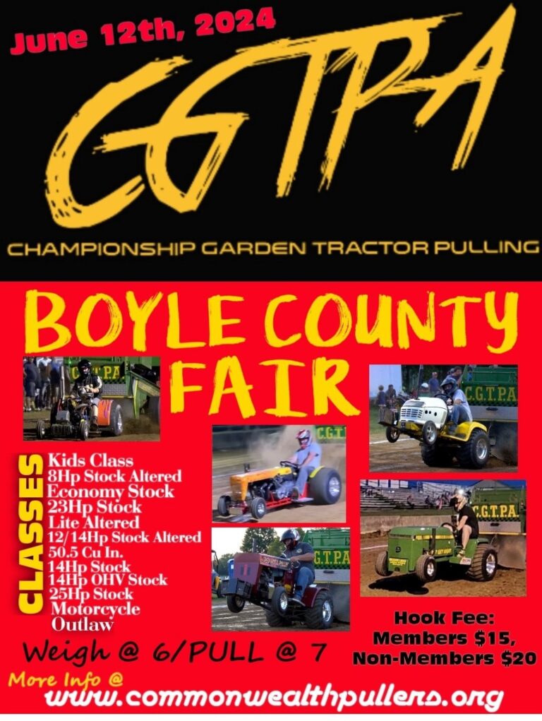 Motorsports — DanvilleBoyle Co. Fairgrounds